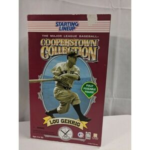 Starting Lineup Cooperstown Collection Lou Gehrig 12" Action Figure